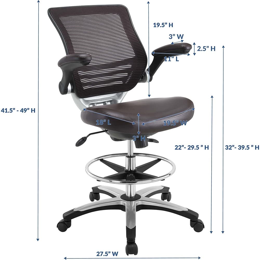 Edge Drafting Chair by Modway - Image 2