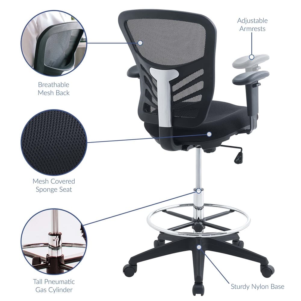 Articulate Drafting Chair by Modway - Image 4