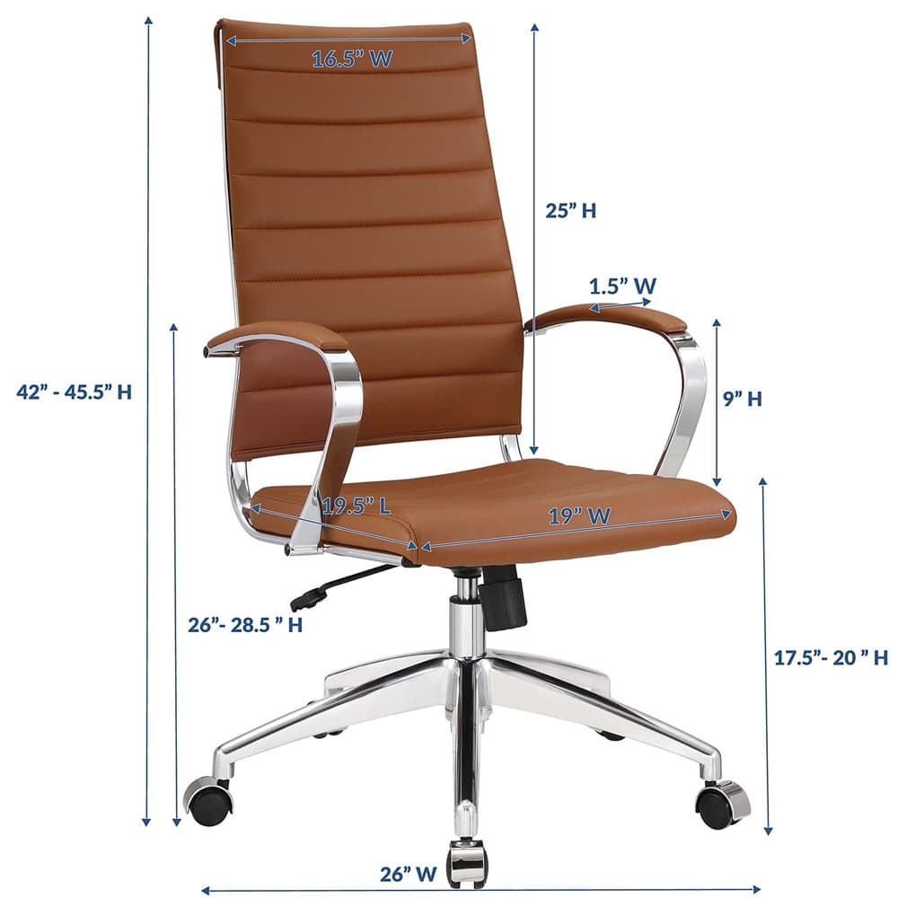 Jive Highback Office Chair by Modway - Image 3