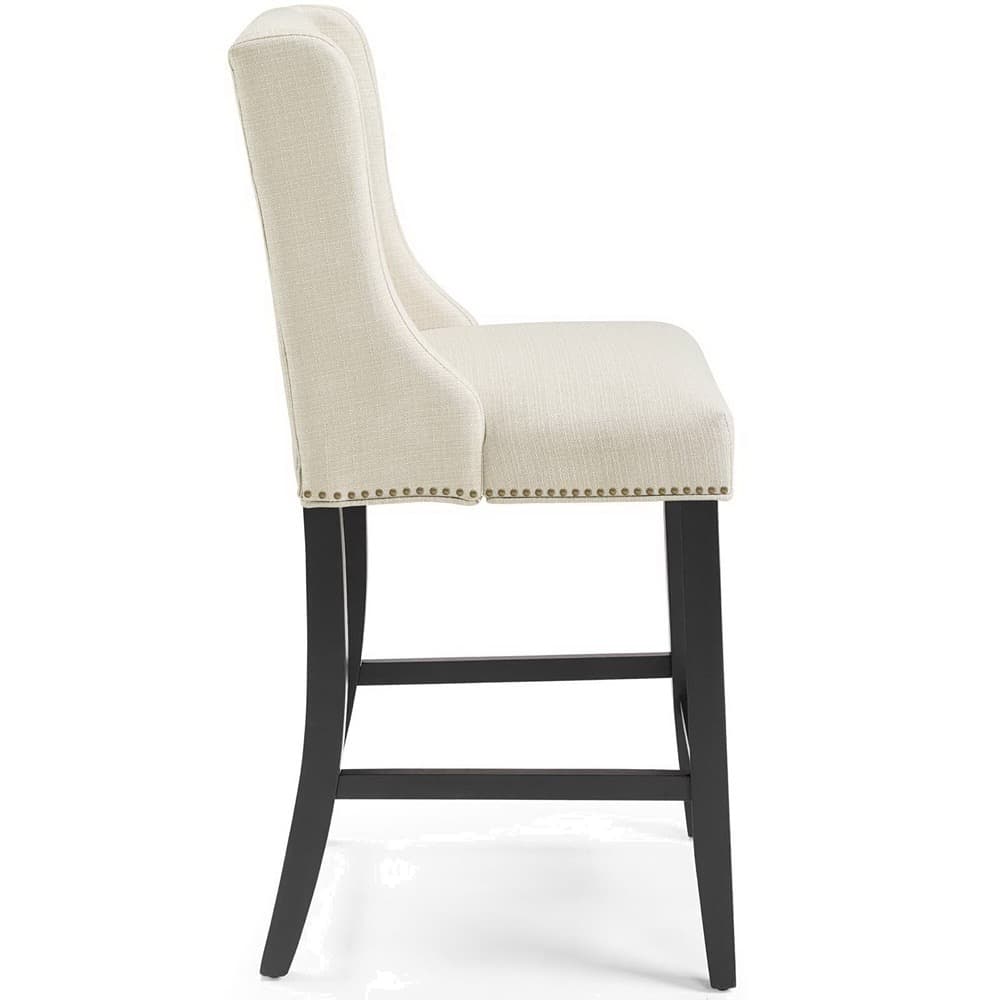 Baron Upholstered Fabric Counter Stool by Modway - Image 2