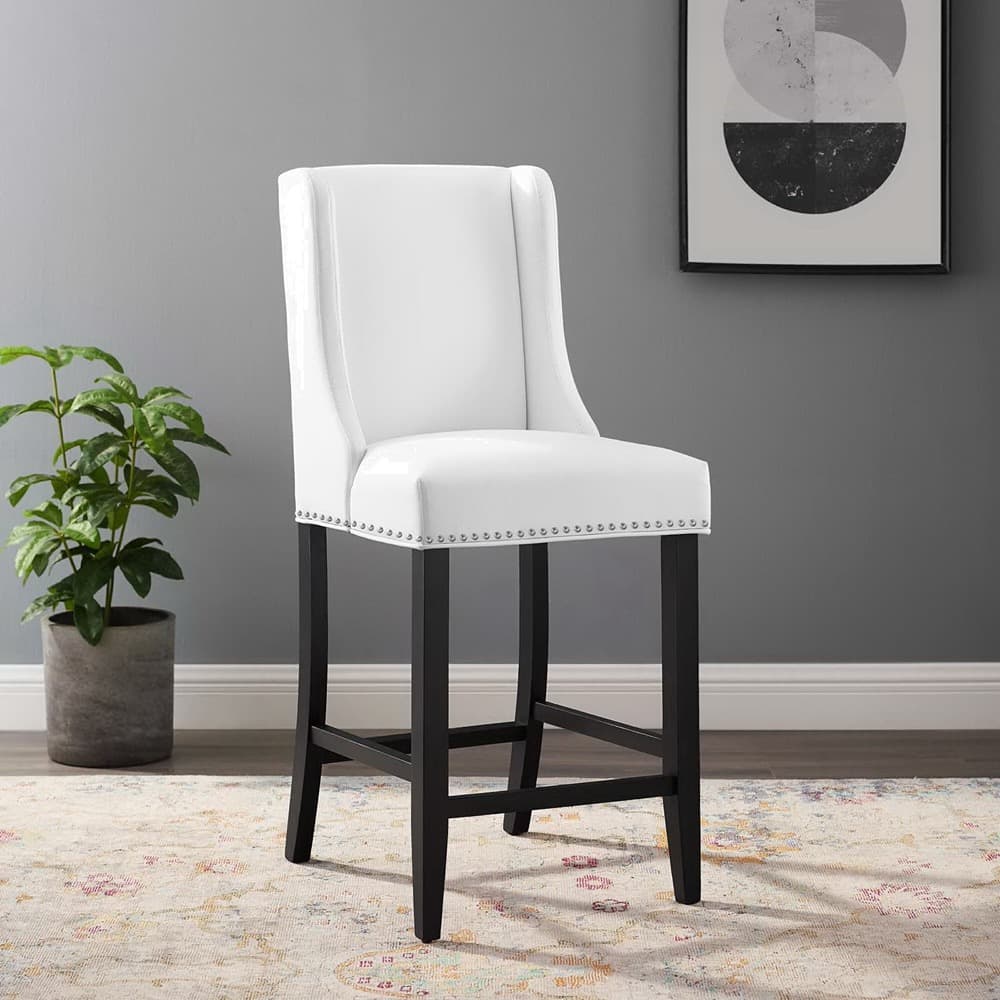 Baron Faux Leather Counter Stool by Modway - Image 6