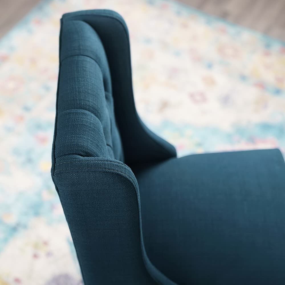 Baronet Tufted Button Upholstered Fabric Counter Stool by Modway - Image 7
