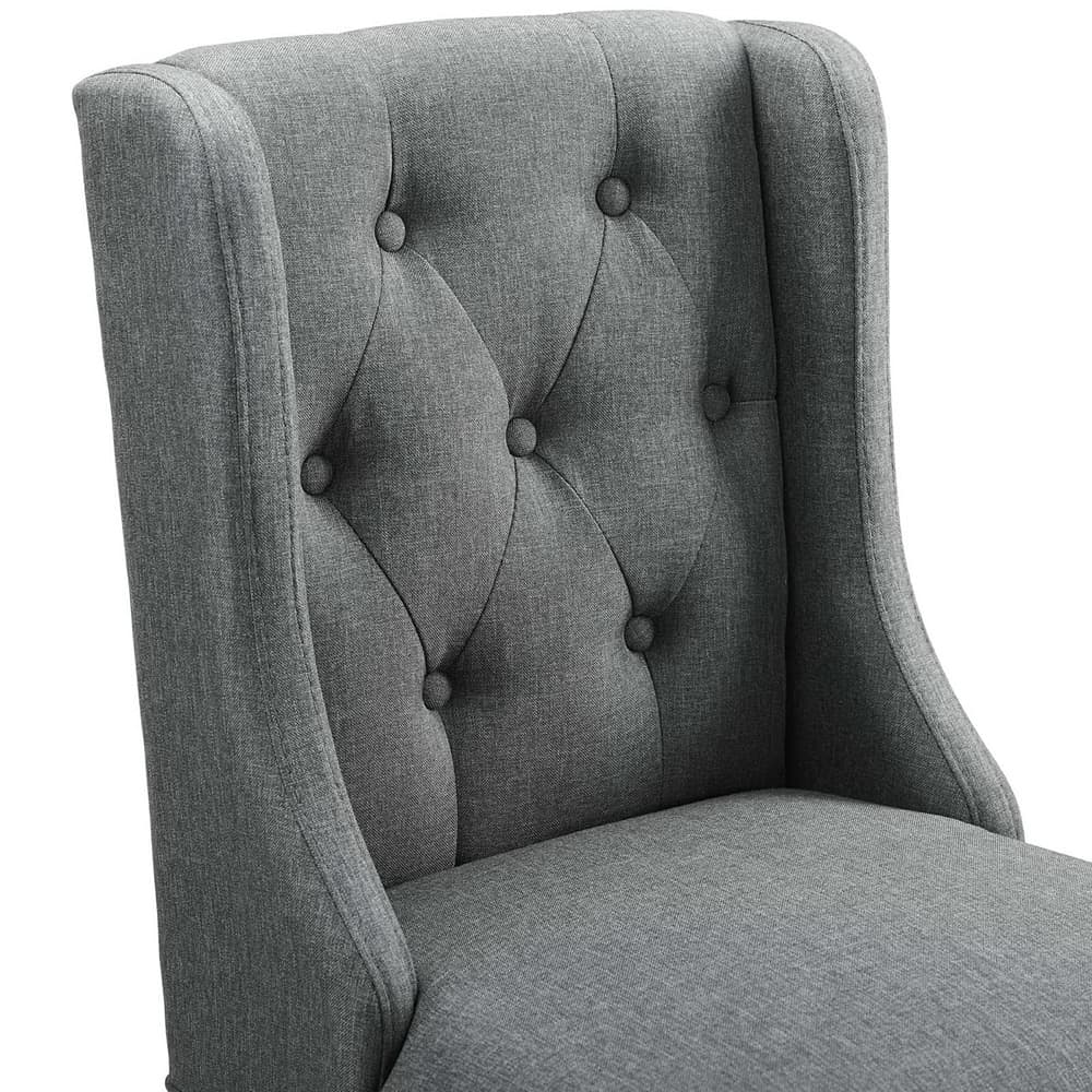 Baronet Tufted Button Upholstered Fabric Counter Stool by Modway - Image 5