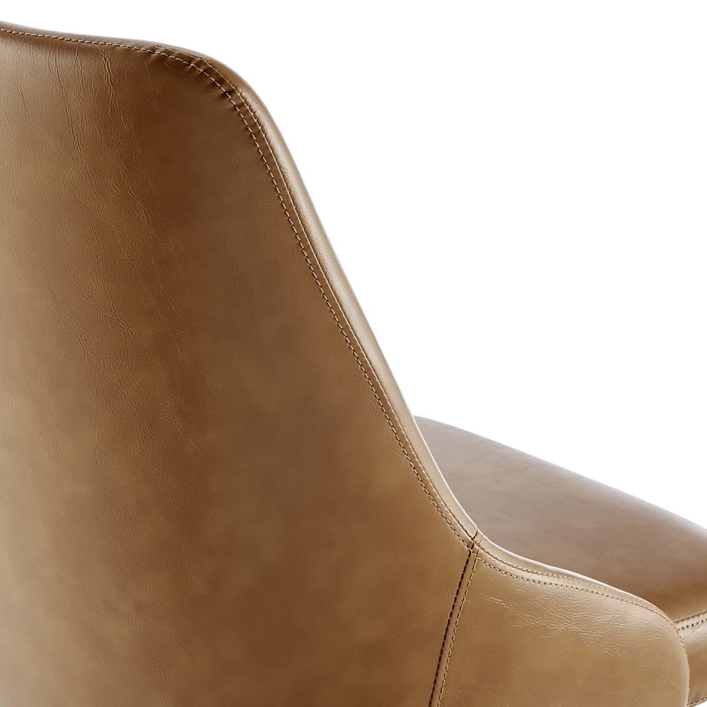 Designate Swivel Vegan Leather Office Chair by Modway - Image 5