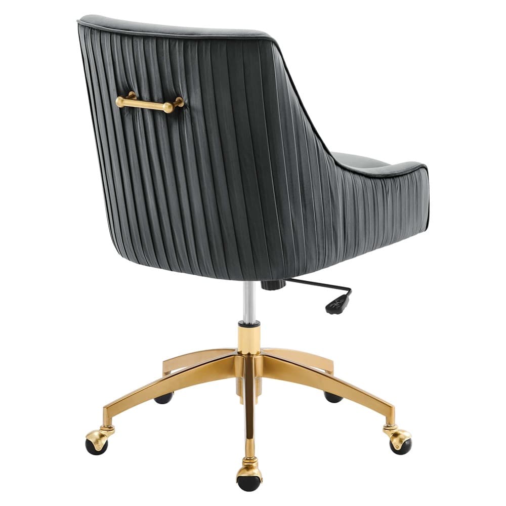 Discern Performance Velvet Office Chair by Modway - Image 4