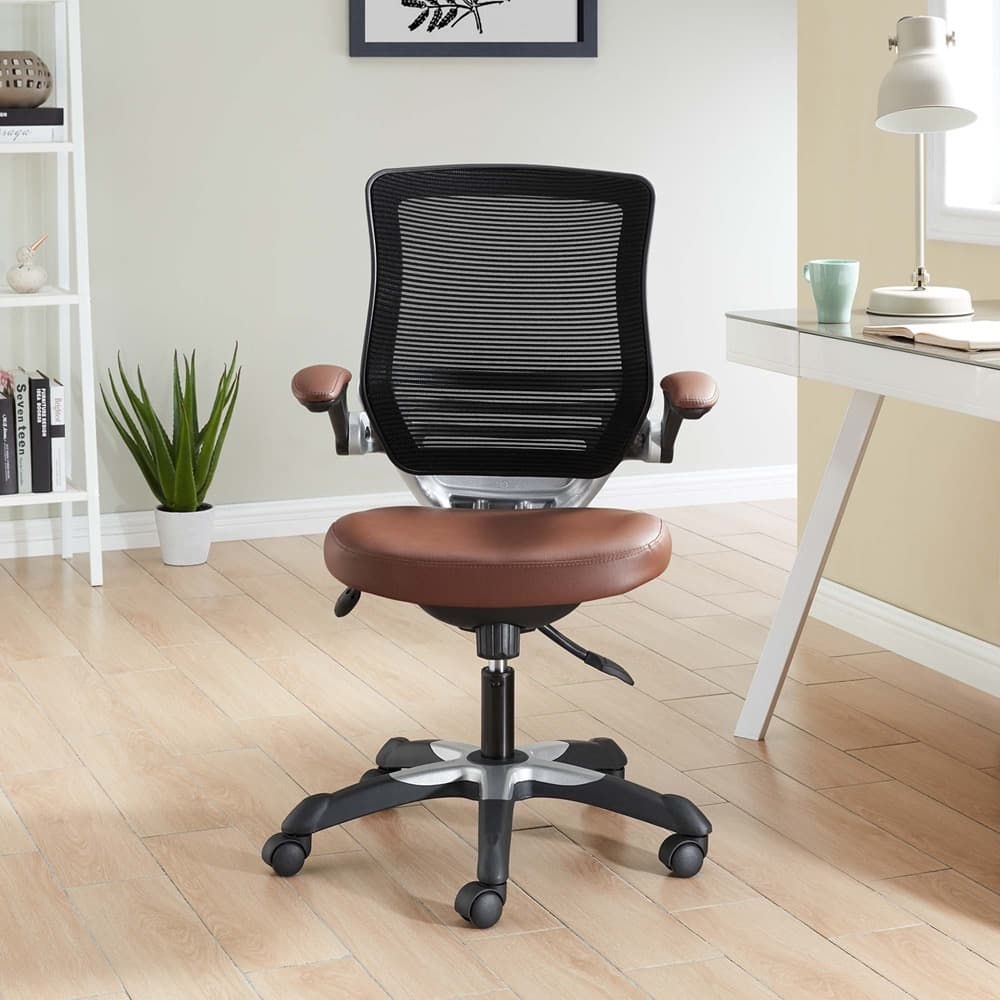 Edge Vinyl Office Chair by Modway - Image 10