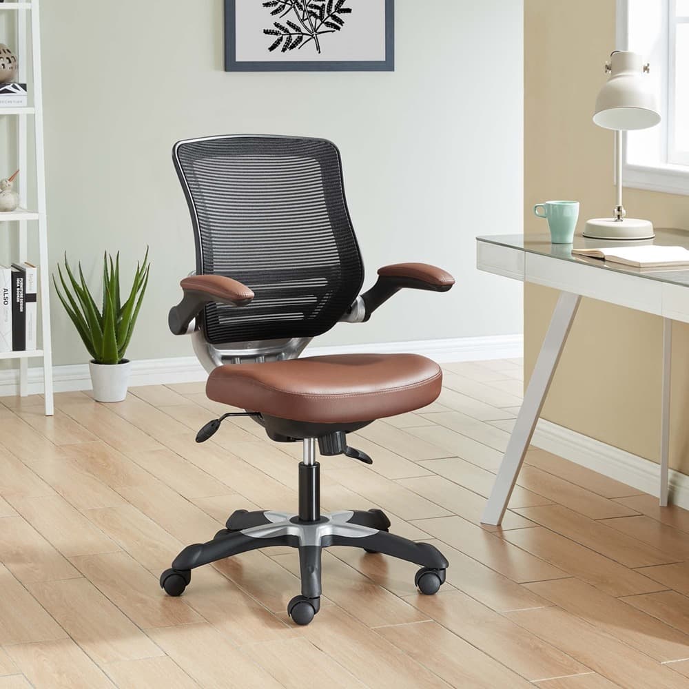 Edge Vinyl Office Chair by Modway - Image 11