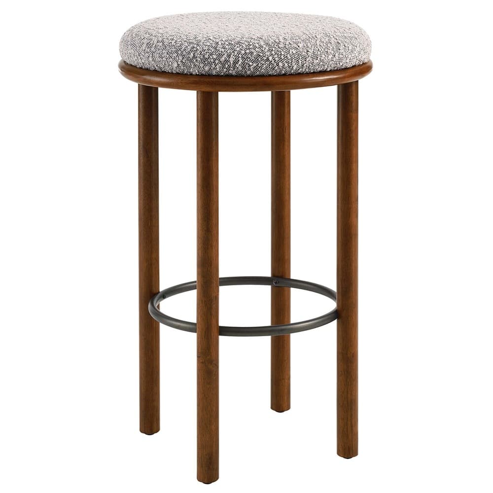 Fable Boucle Fabric Bar Stools Set of 2 by Modway - Image 4