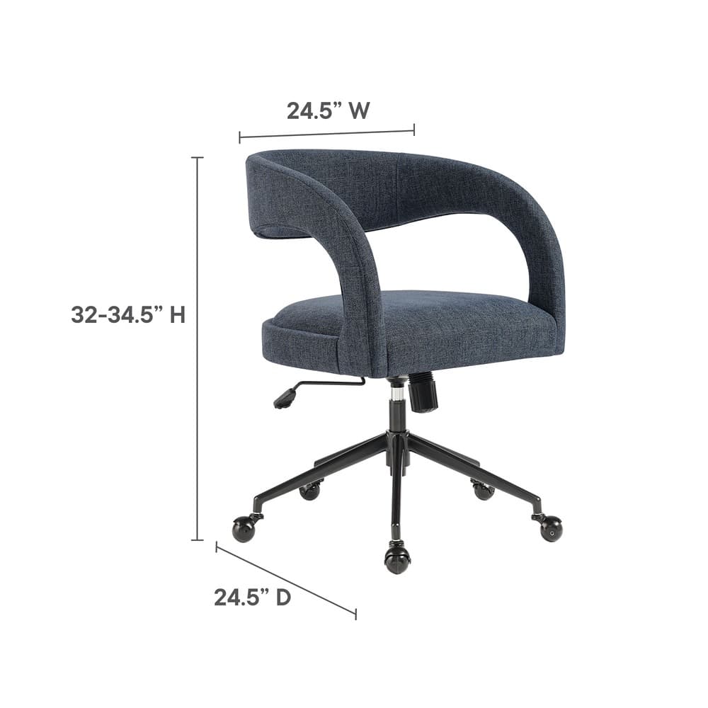 Pinnacle Upholstered Office Chair by Modway - Image 3