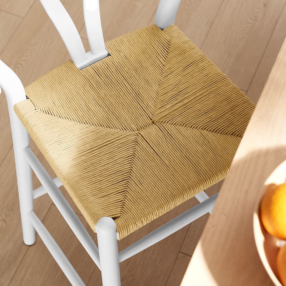 Amish Wood Bar Stool by Modway - Image 10