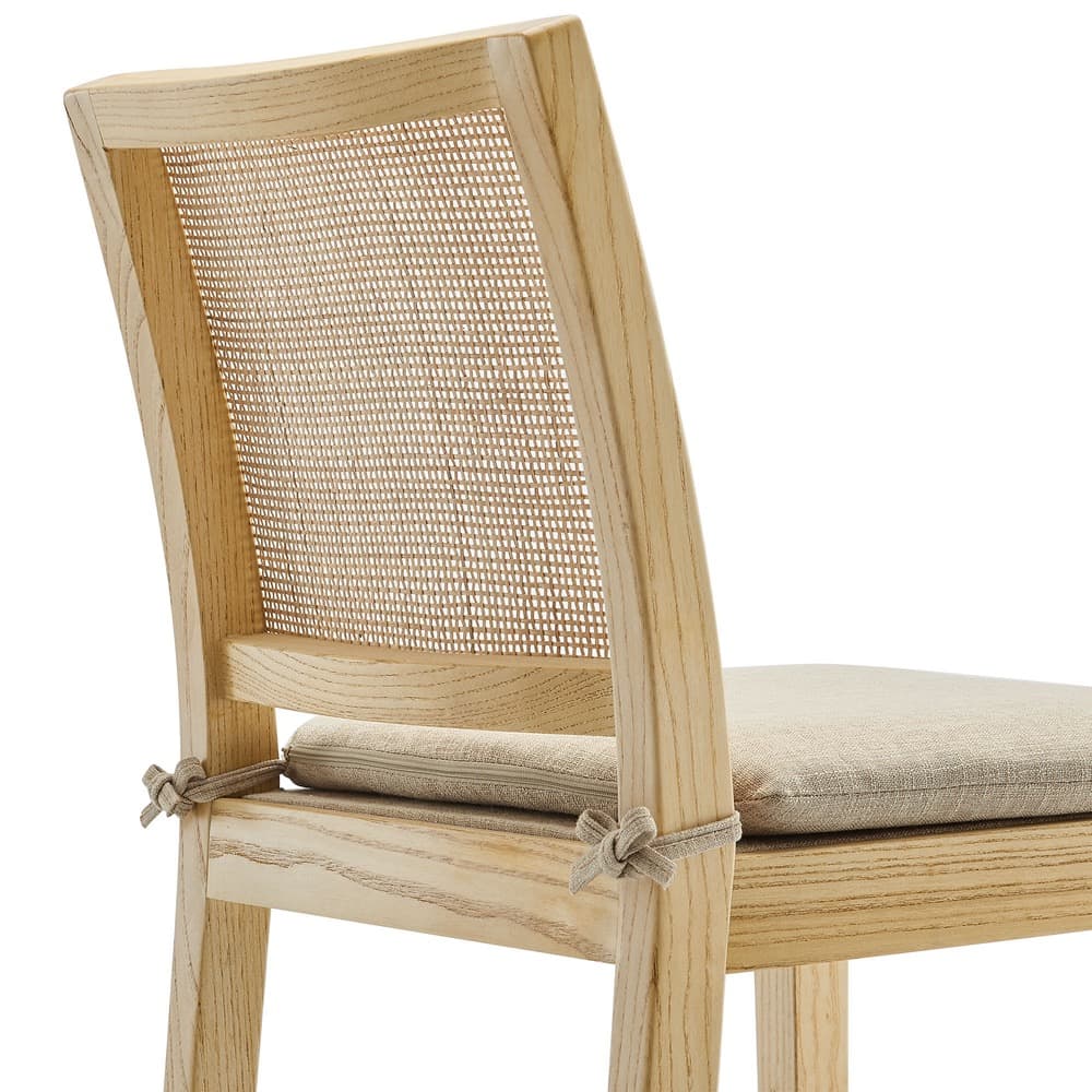 Ovard Wood and Rattan Bar Stool by Modway - Image 7