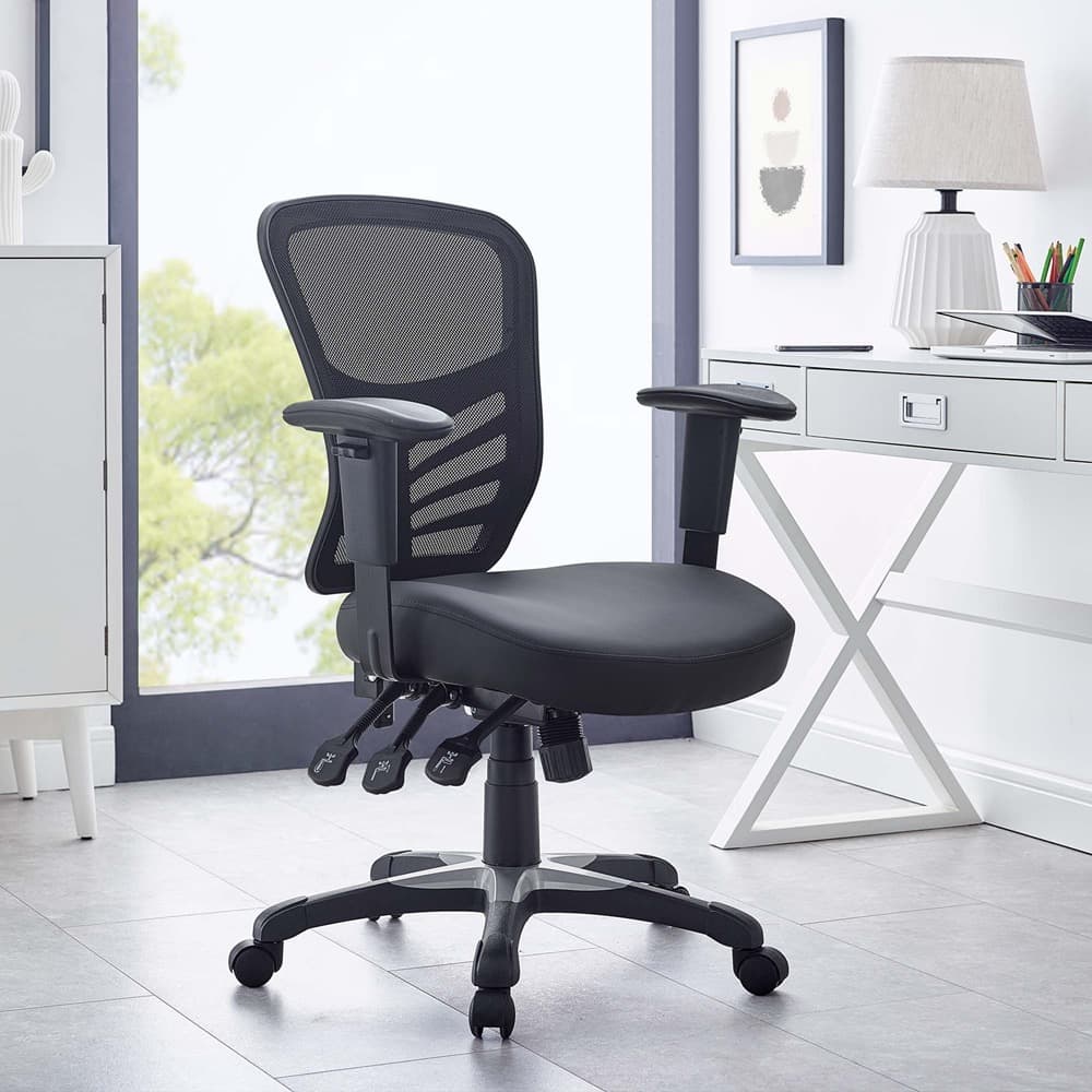 Articulate Vinyl Office Chair by Modway - Image 11