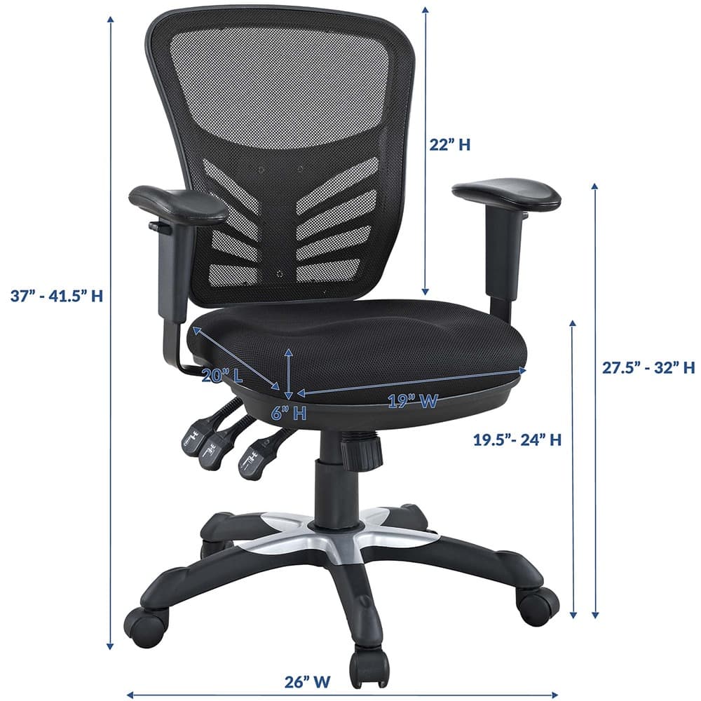 Articulate Mesh Office Chair by Modway - Image 3