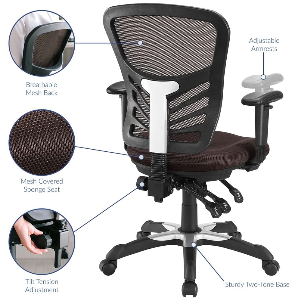 Articulate Mesh Office Chair by Modway - Image 2