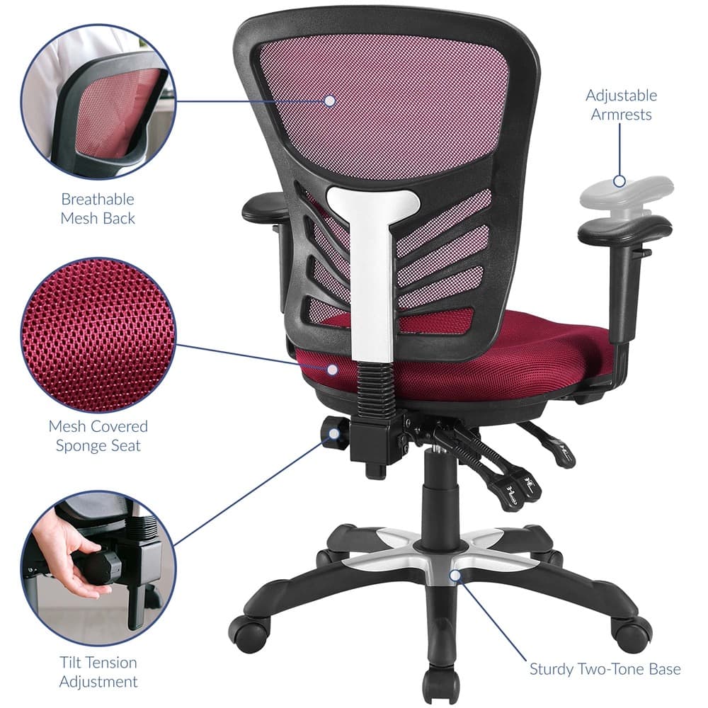 Articulate Mesh Office Chair by Modway - Image 2