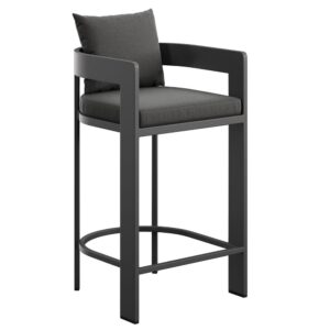 Tahoe Outdoor Patio Patio Aluminum Bar Chair by Modway