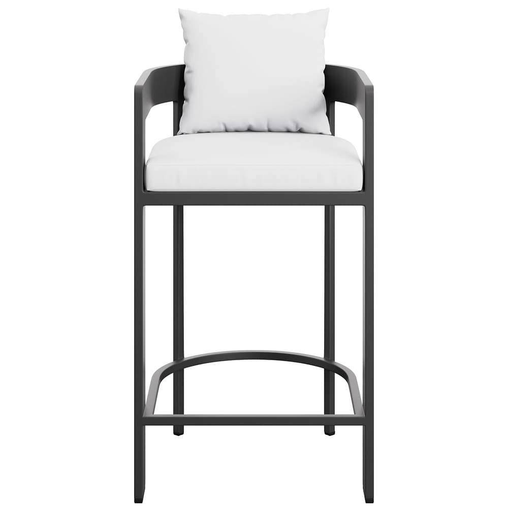 Tahoe Outdoor Patio Patio Aluminum Bar Chair by Modway - Image 6