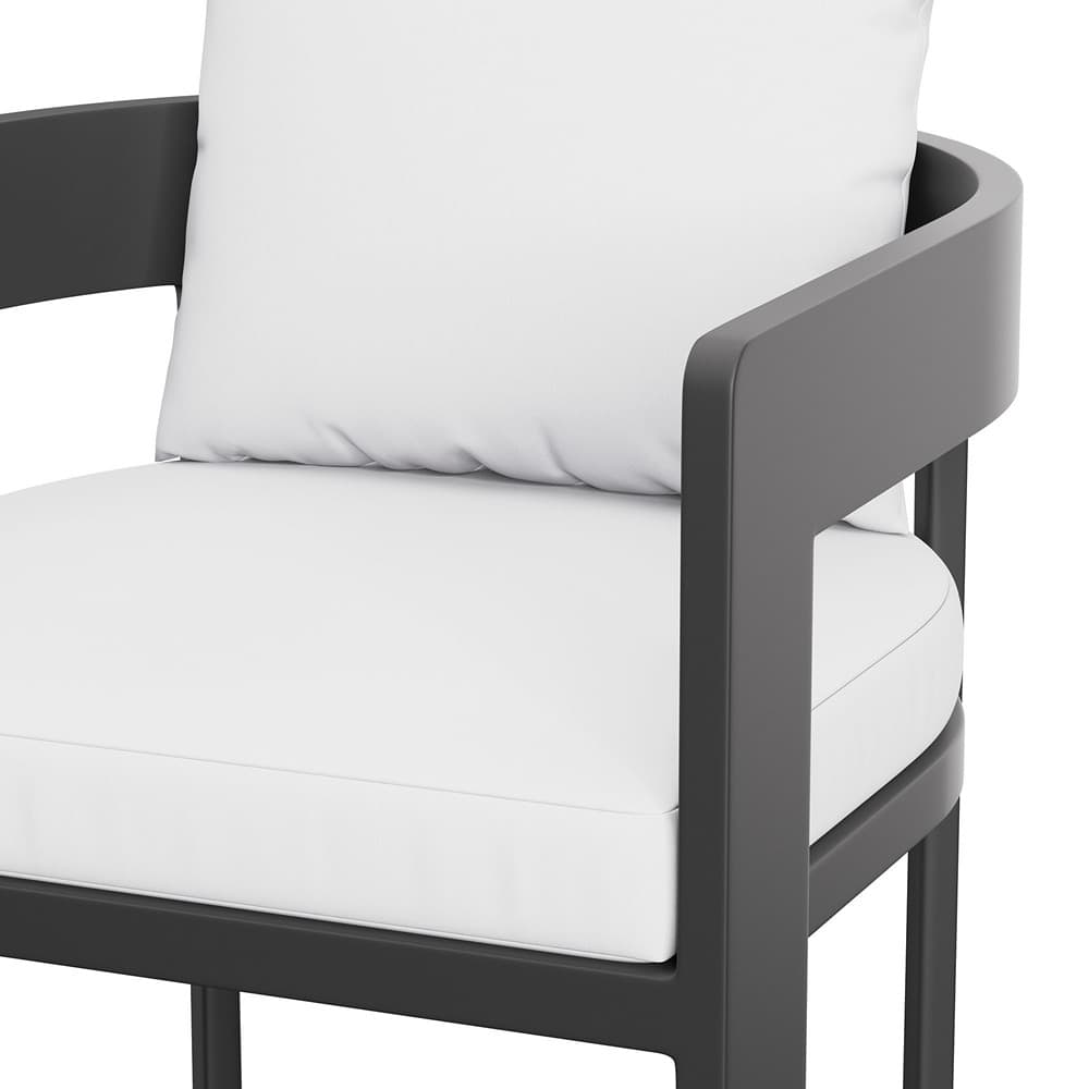 Tahoe Outdoor Patio Patio Aluminum Bar Chair by Modway - Image 7