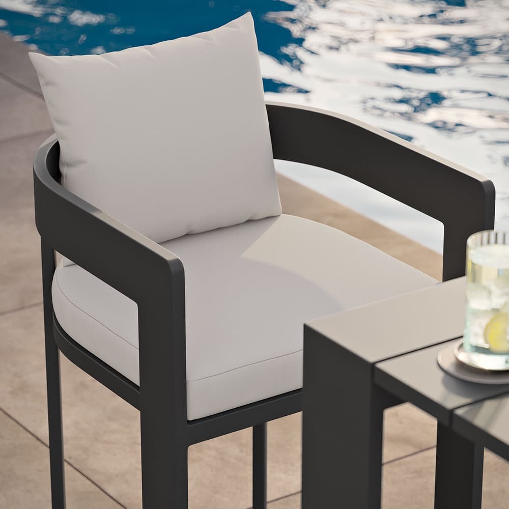 Tahoe Outdoor Patio Patio Aluminum Bar Chair by Modway - Image 9