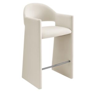 Talia 41 Inch Performance Velvet Bar Stool by Modway
