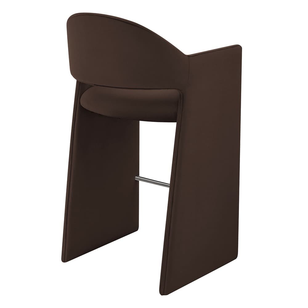 Talia 41 Inch Performance Velvet Bar Stool by Modway - Image 5
