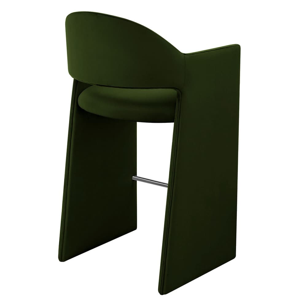 Talia 41 Inch Performance Velvet Bar Stool by Modway - Image 5