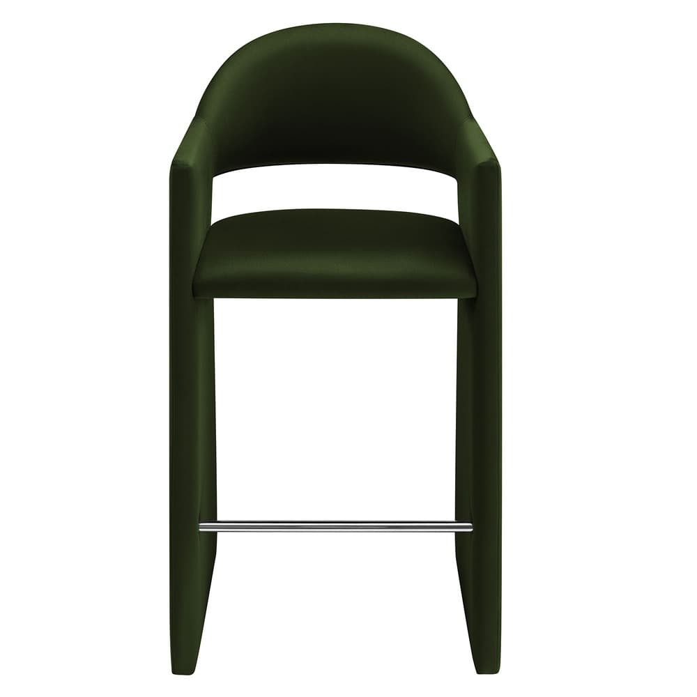 Talia 41 Inch Performance Velvet Bar Stool by Modway - Image 6