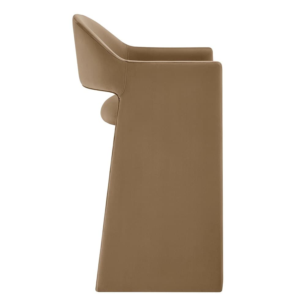 Talia 41 Inch Performance Velvet Bar Stool by Modway - Image 4