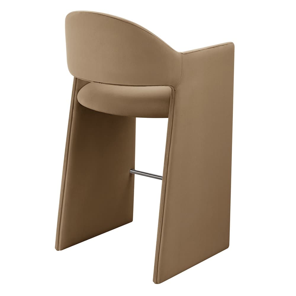 Talia 41 Inch Performance Velvet Bar Stool by Modway - Image 5