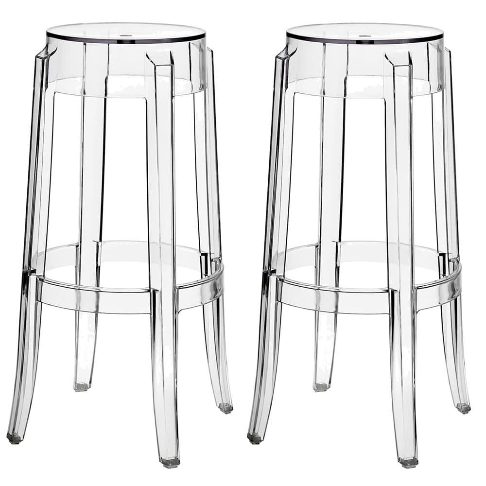 Casper Bar Stool Backless Set of 2 by Modway