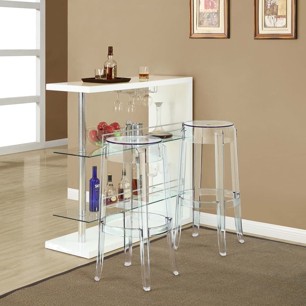Casper Bar Stool Backless Set of 2 by Modway - Image 4