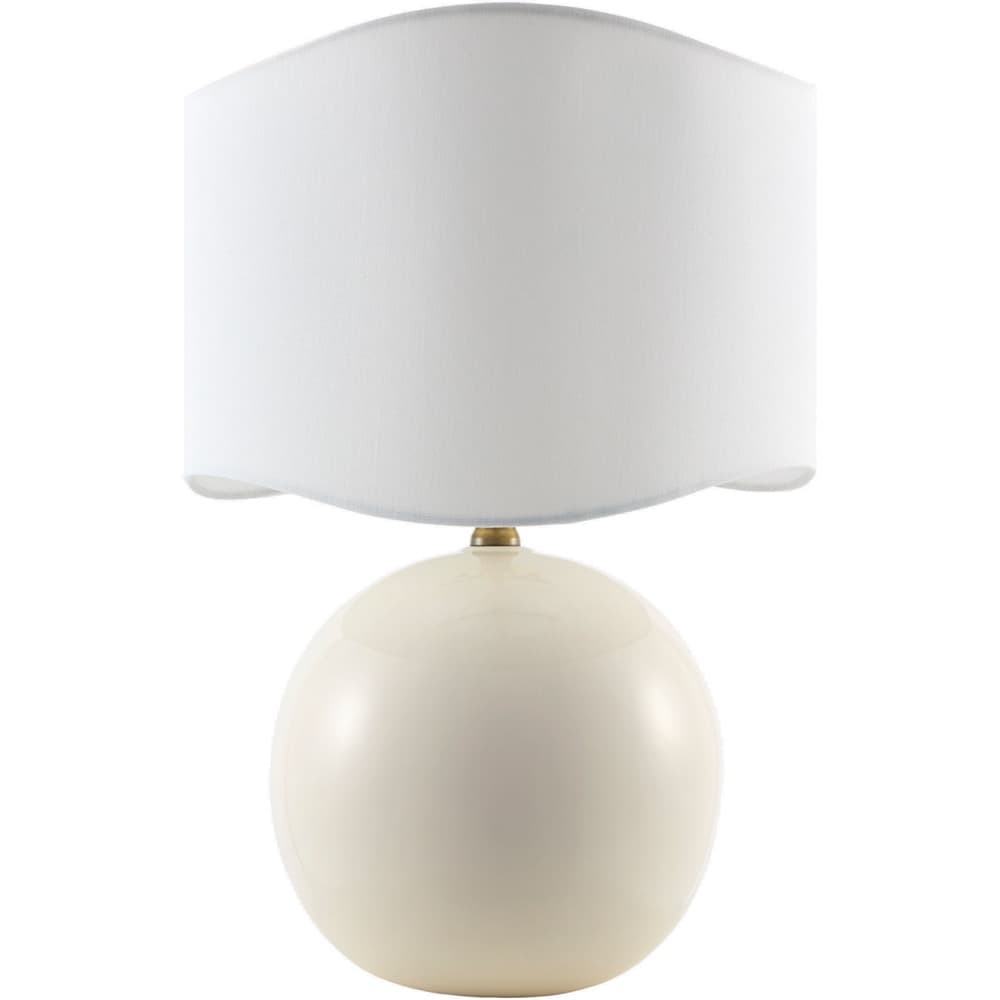 Alvary Cream Accent Table Lamp by Livabliss