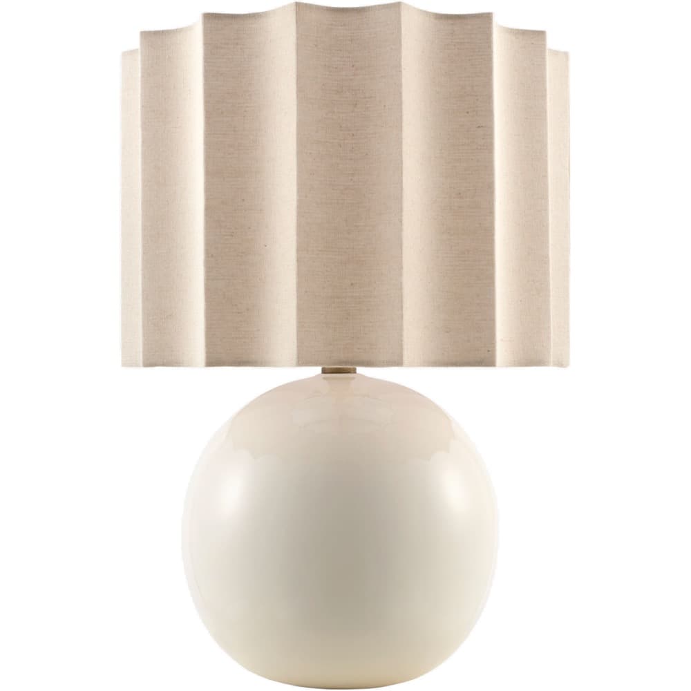 Alvary Cream Accent Table Lamp by Livabliss