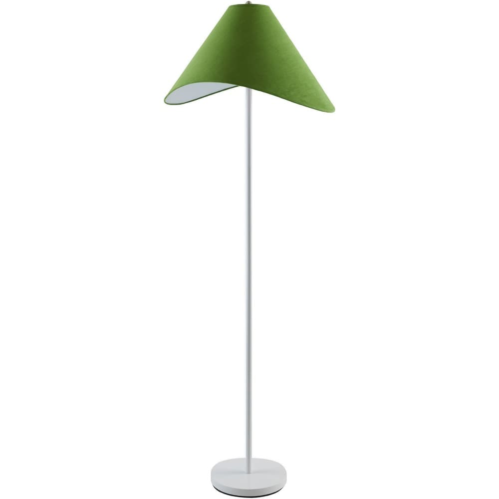 Apuila White Accent Floor Lamp by Livabliss