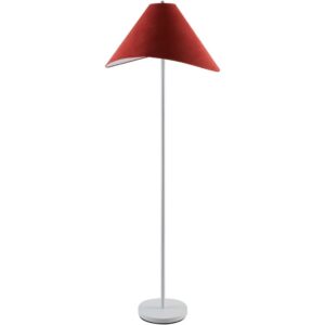 Apuila White Accent Floor Lamp by Livabliss