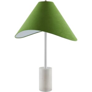 Apuila White Accent Table Lamp by Livabliss