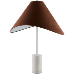 Apuila White Accent Table Lamp by Livabliss