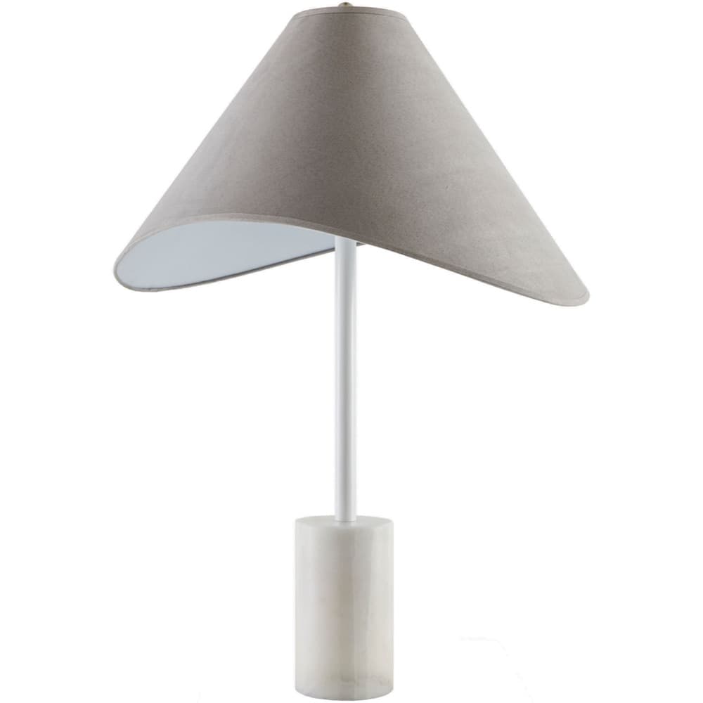 Apuila White Accent Table Lamp by Livabliss