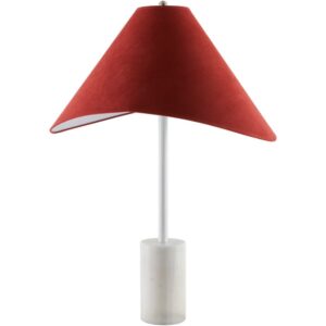 Apuila White Accent Table Lamp by Livabliss