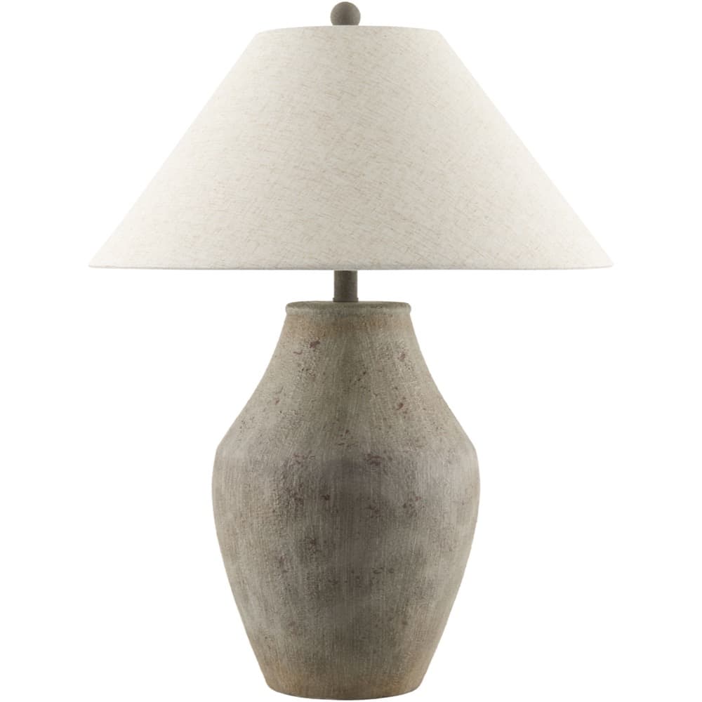 Amaryllis Gray Accent Table Lamp by Livabliss