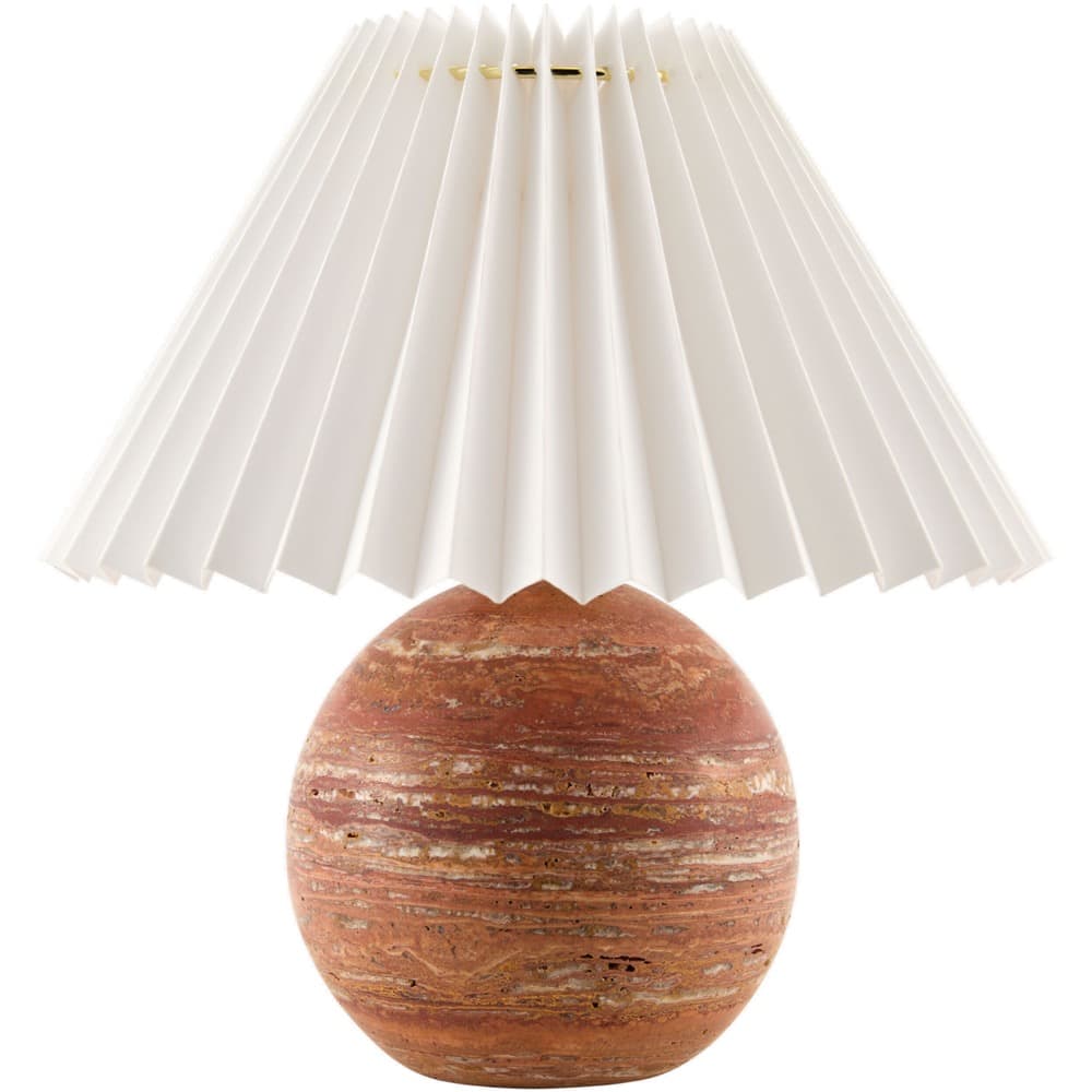 Bajo Red Accent Table Lamp by Livabliss