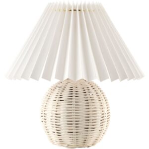 Bajo White Accent Table Lamp by Livabliss
