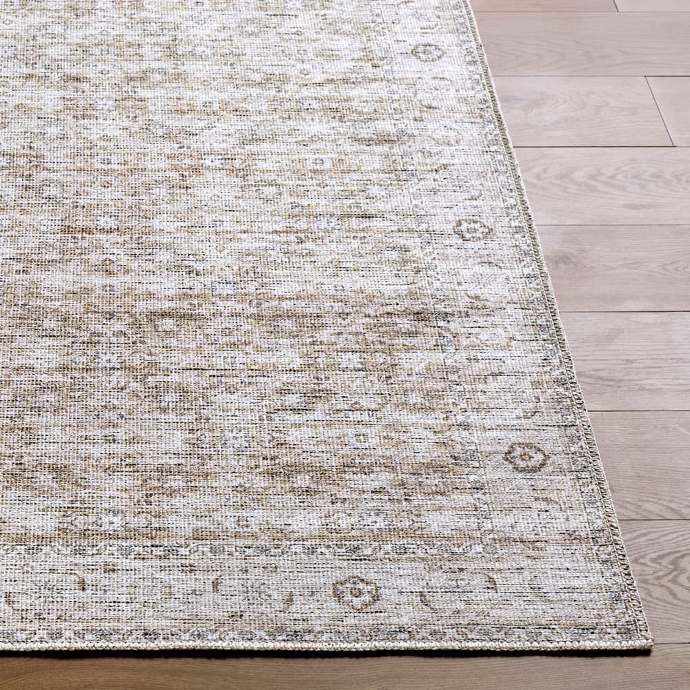 Aureta Taupe Machine Woven Rug by Becki Owens for Livabliss - Image 3
