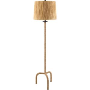 Seraya Brown Accent Floor Lamp by Becki Owens for Livabliss