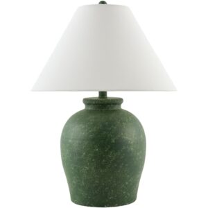 Besson Green Accent Table Lamp by Livabliss