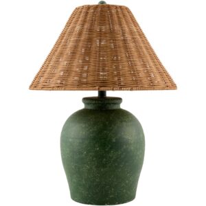 Besson Green Accent Table Lamp by Livabliss