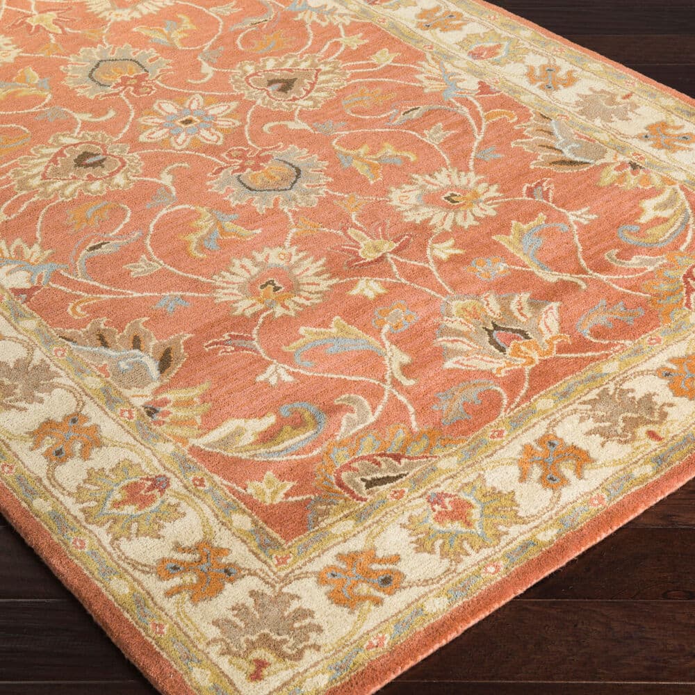 Caesar Beige Handmade Rug by Livabliss - Image 3