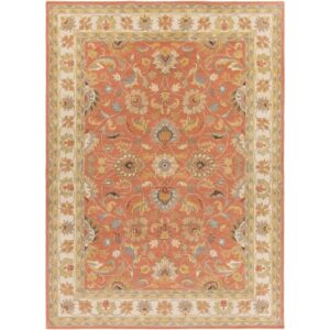 Caesar Beige Handmade Rug by Livabliss