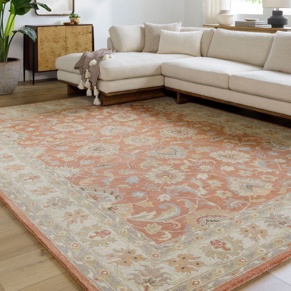 Caesar Beige Handmade Rug by Livabliss - Image 2