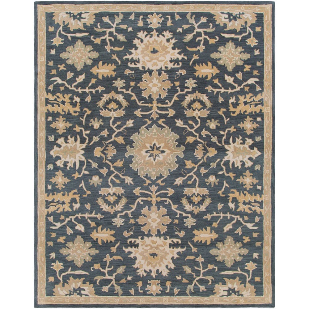 Caesar Brown Handmade Rug by Livabliss - Image 8